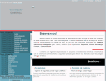 Tablet Screenshot of domotek.com.mx